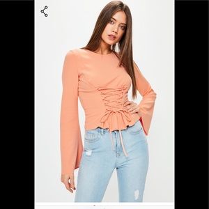 Missguided corset top